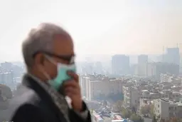 هوای تهران ناسالم است