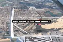 مبادله‌ی هواپیما در آسمان! | ماجراجویی جنون‌آمیز دو خلبان!+ویدئو 