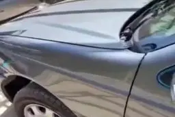 نمونه‌ای بهت‌آور از کیفیت افتضاح خودروهای داخلی!+ویدئو 