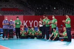 تیم ایران برنده شد |مهدی بابادی امتیازآورترین بازیکن زمین شد