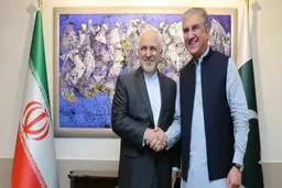 ظریف برای همتای پاکستانی آرزوی بهبودی کرد