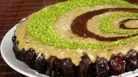 طرز تهیه رنگینک محلی با خرما و گردو | معرفی دستور یک شیرینی سنتی مغذی +ویدئو