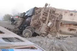 ۸۶ مصدوم در پی حادثه قطار مشهد - یزد| انتشار اسامی مصدومان+ جدول اسامی