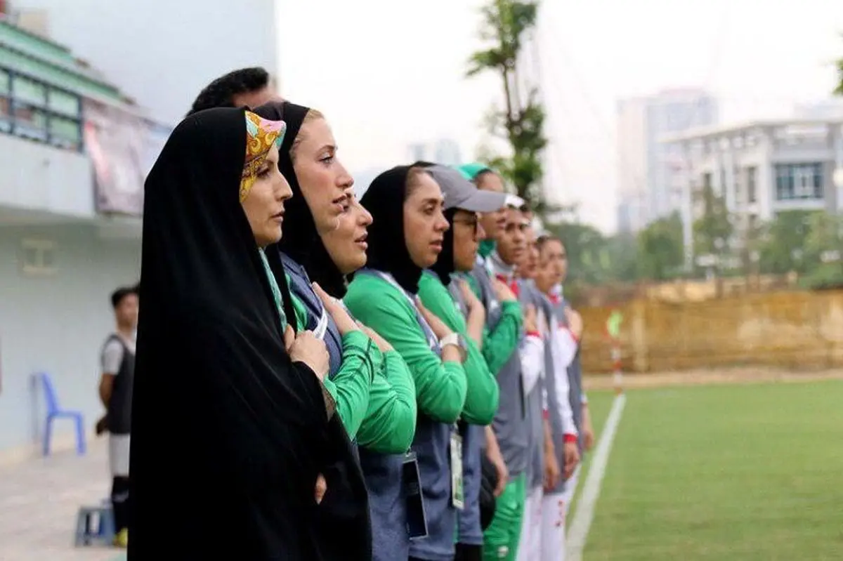 سقوط چهار پله‌ای تیم فوتبال زنان ایران در رنکینگ فیفا