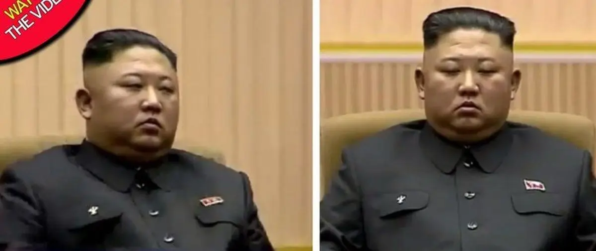 چرت زدن رهبر کره شمالی جنجال‌آفرین شد
