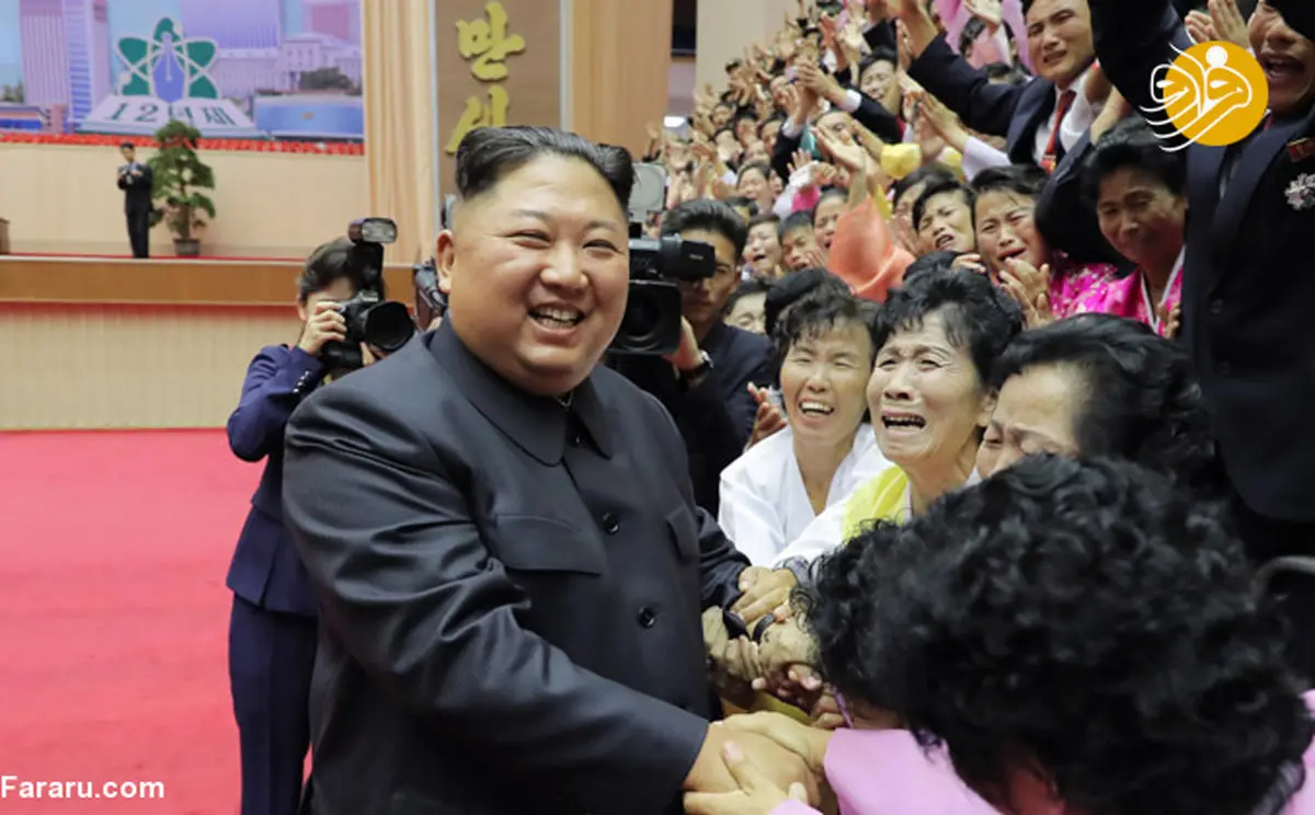گریه معلمان پس از دیدن رهبر کره شمالی!