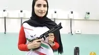 دختر تیرانداز ایران با اسلحه قرضی سهمیه المپیک گرفت!