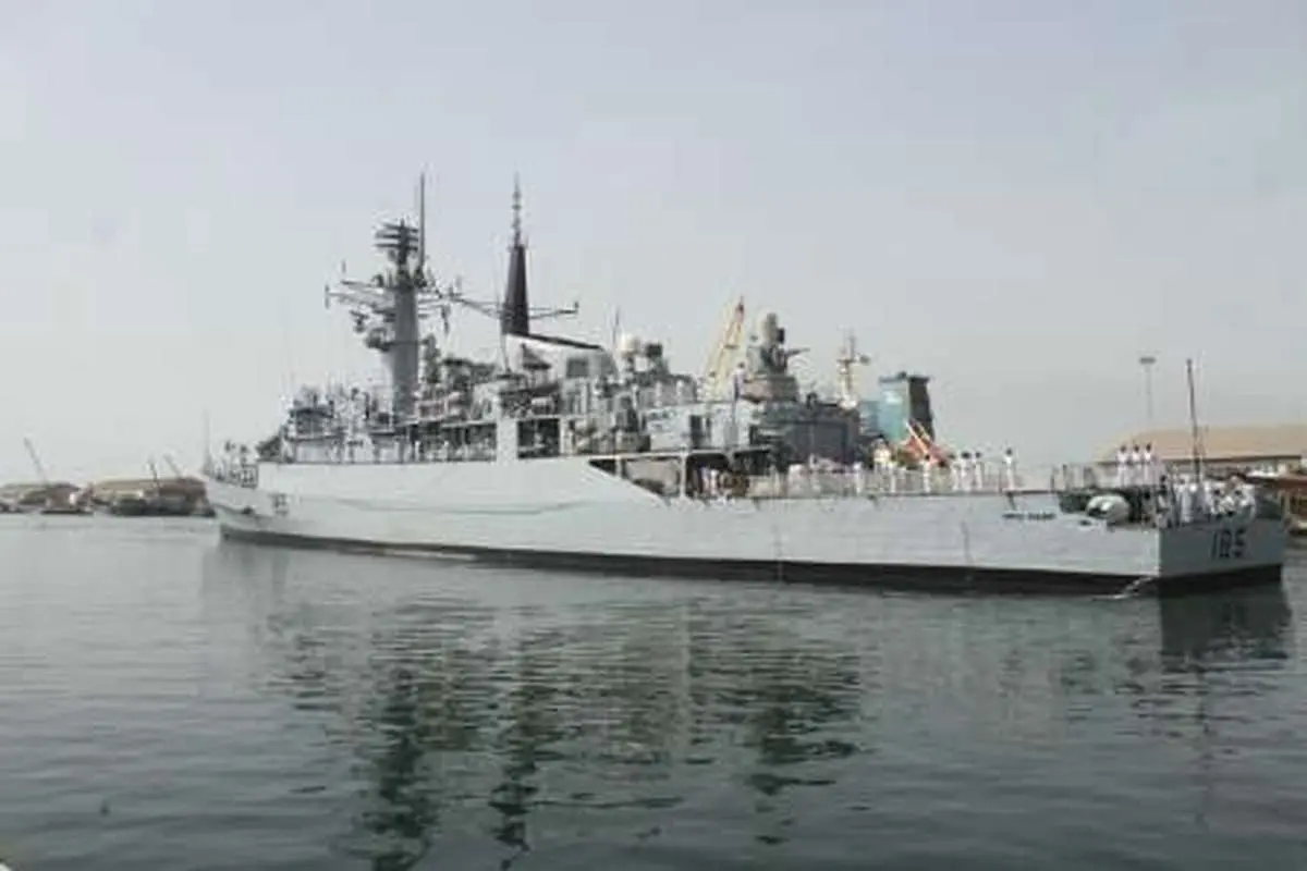 ناوگروه نیروی دریایی پاکستان در بندرعباس پهلو می گیرد