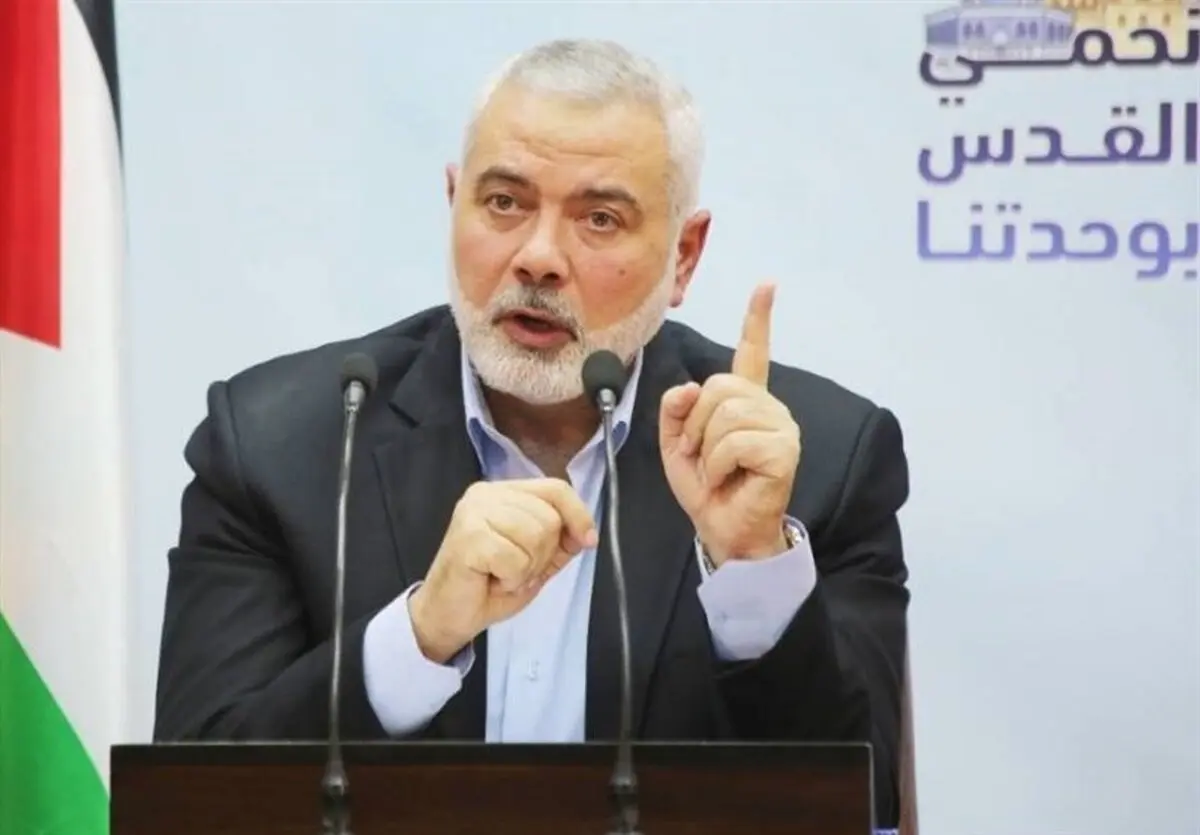 هنیه : قاطعانه «معامله قرن» را رد می‌کنیم
