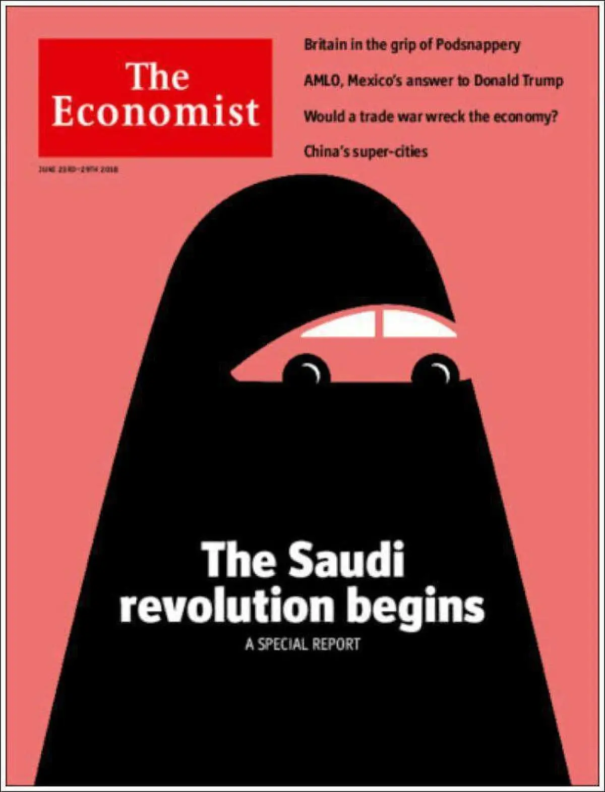 «آغاز انقلاب سعودی»عنوان روی جلد تازه ترین شماره اکونومیست