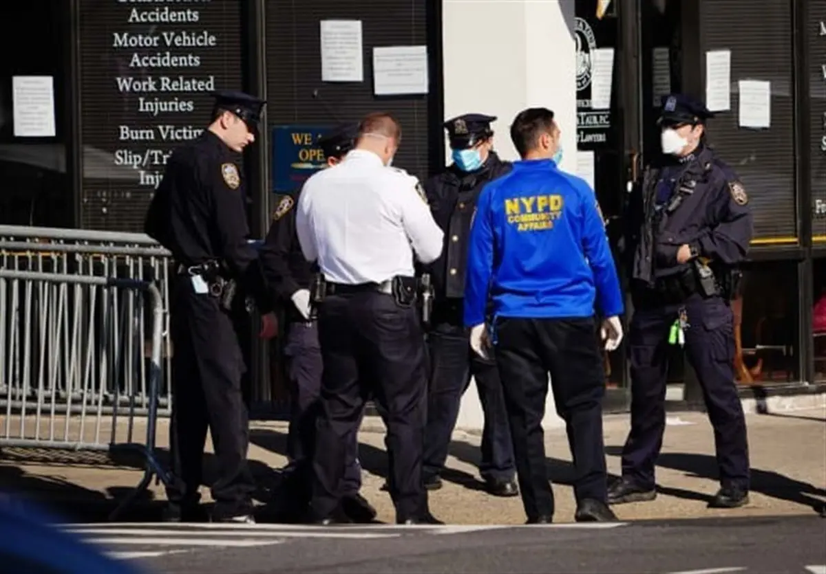 ابتلای ۱۲۰۰ نفر از نیروهای پلیس نیویورک به کرونا 