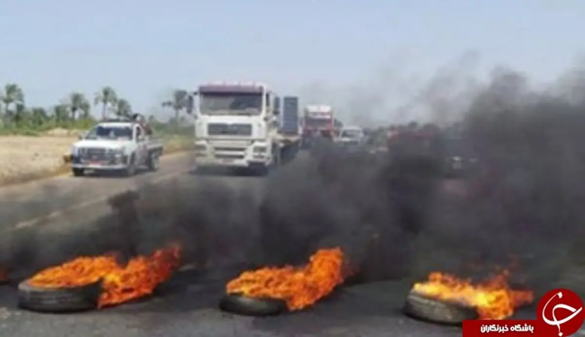 داعش 6 نفر را به لاستیک خودرو بست و آتش زد