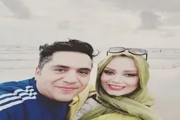 صبا راد با مانتو کوتاه و حجاب نصفه و نیمه غوغا به پا کرد