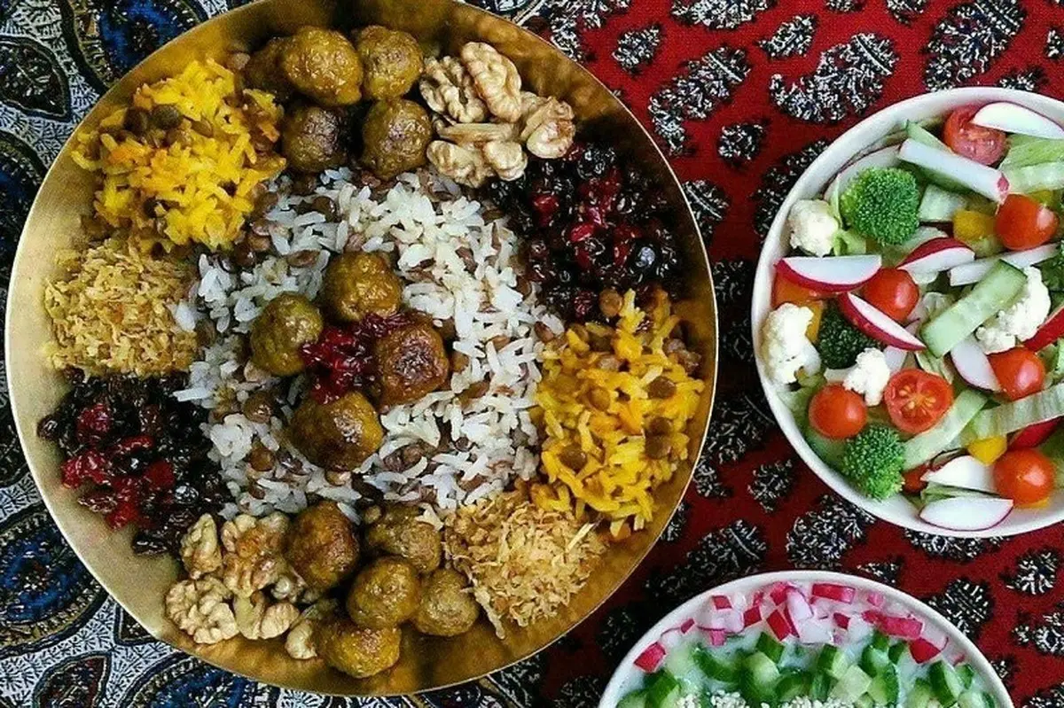 عدس پلو غذای مقوی ایرانی با دستور پخت ساده