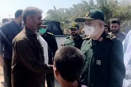 سرلشکر سلامی: ۳۰ تانکر ۳۰ هزار لیتری در حال آبرسانی به ۸۷ روستا در خوزستان هستند