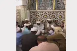 اقدام عجیب صوفیان در حرم امام رضا(ع) جنجال ساز شد