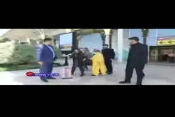 اسکورت عجیب بهنوش بختیاری در روزهای کرونایی!+فیلم