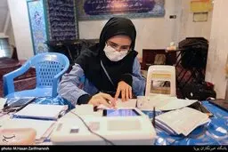 درج نام قالیباف و آقاتهرانی بر روی برگه‌های رأی+عکس