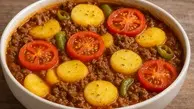 طرز تهیه خوراک چرخ‌کرده | یه غذای نونی خوشمزه +ویدئو