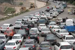 تردد خودرویی در محورهای مواصلاتی مازندران ۳۰ درصد افزایش یافت 