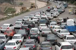 وضعیت  ترافیک درمحورهای هراز، فیروزکوه و دماوند