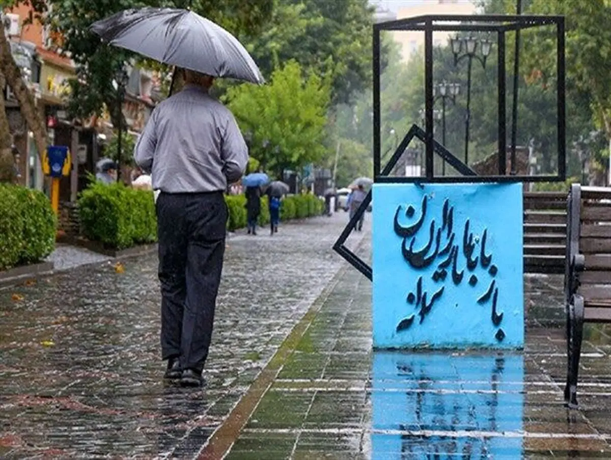 بارندگی در نوار شمالی کشور تداوم دارد |  خیزش گردوخاک، امروز در تهران