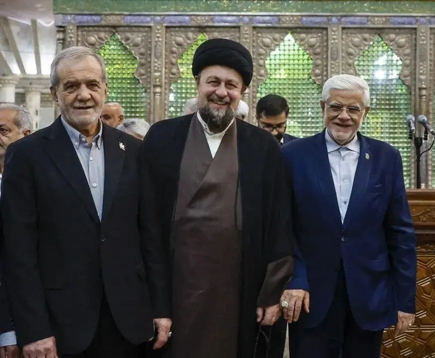 سخنان امروز حسن خمینی و پزشکیان در صداوسیما سانسور شد

