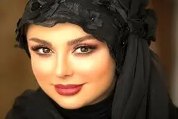 نیوشا ضیغمی وهمسرش  درمراسم ختم + تصاویر