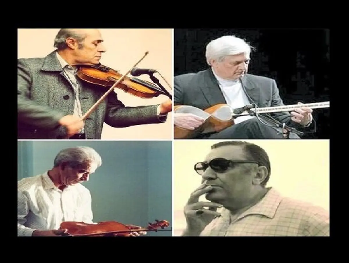 تهران به سردیس ۴ استاد موسیقی مزین می‌شود