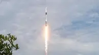 موشک «فالکون ۹» را در هنگام پرتاب ببینید+عکس 