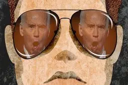 
 جو بایدن  |  شبح رای مخفی ترامپ در سال ۲۰۲۰ گسترده است.
