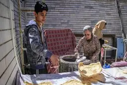 کرونا و پخت نان در خانه 