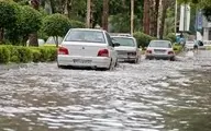 باران سیل آسا در اسلامشهر | هشدار برای تهران و حومه +ویدئو