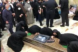 چهره‌های سیاسی در مراسم تشییع محتشمی‌پور


