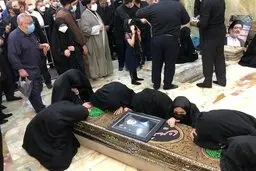 چهره‌های سیاسی در مراسم تشییع محتشمی‌پور

