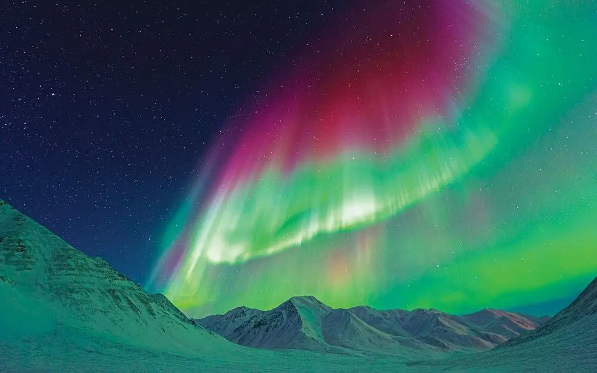 تصاویر زیبا از شفق قطبی در اروپا +ویدئو
