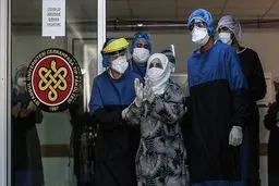 زن 93 ساله مبتلا به کرونا در استانبول بهبود یافت