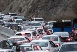 یک‌طرفه شدن جاده چالوس در تعطیلات عید فطر  