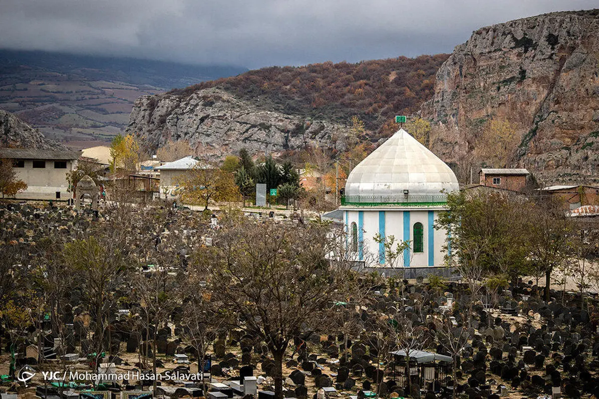 مخوف ترین قبرستان ایران + تصاویر