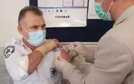 تزریق واکسن کرونا به نیروهای عملیاتی اورژانس تهران 