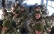  رفتار انسانی اوکراینی‌ها با سرباز اسیر روسی+ فیلم