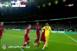 جشن بازیکنان لیورپول در پایان ضربات پنالتی+ویدئو
