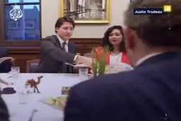 مراسم افطاری جاستین ترودو نخست‌وزیر کانادا با سیاستمداران مسلمان این کشور+ویدئو