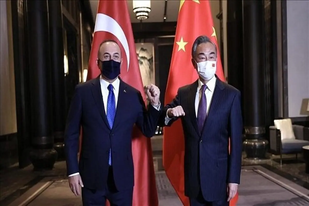 وزرای خارجه ترکیه و چین دیدار کردند