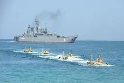 چهارمین کشتی جنگی روسیه راهی سوریه شد 