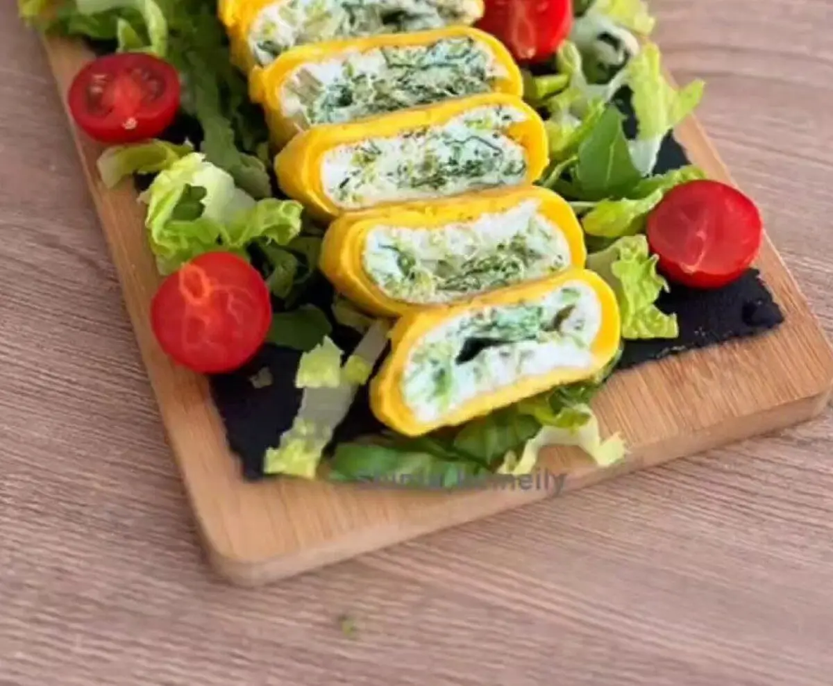 دستور این کوکوی قرتی رو هیچکس بلد نیست! | طرز تهیه کوکوی کاهو +ویدئو