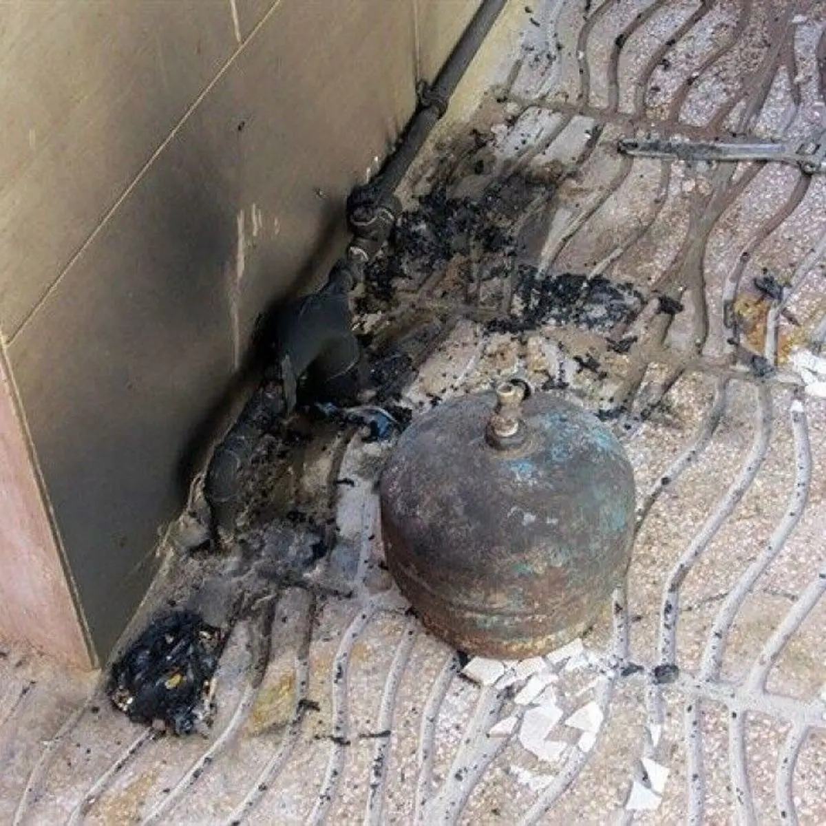  کپسول گاز در نارمک تهران منفجرشد