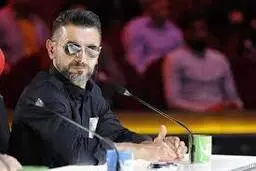 عکسی از  امین حیایی که سوژه خنده شد