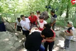 آبشار میلاش جان پزشک گیلانی را گرفت+تصویر