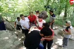 آبشار میلاش جان پزشک گیلانی را گرفت+تصویر